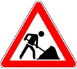 Verkehrszeichen Baustelle