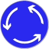 Verkehrszeichen Kreisverkehr