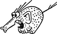 Bild wütender Elefant