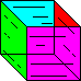GIF-Animation 3D-Effekt im Pixel-Style