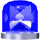 GIF-Animation Alarmlampe im Pixel-Style