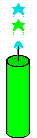 GIF-Animation Explosives im Pixel-Style