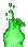 GIF-Animation Feuer im Pixel-Style