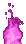 GIF-Animation Feuer im Pixel-Style