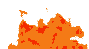 GIF-Animation Feuer im Pixel-Style
