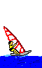 Animation Windsurfen