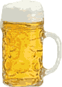 GIF-Bild Bier im Pixel-Style