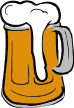 GIF-Bild Bier im Pixel-Style