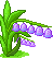 GIF-Bild Blume im Pixel-Style