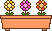 GIF-Bild Blume im Pixel-Style