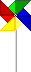 GIF-Bild Buntes Objekt im Pixel-Style