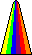 GIF-Bild Buntes Objekt im Pixel-Style