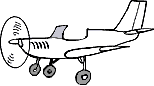 Clipart Flugzeug