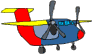 Clipart Flugzeug