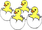 GIF-Bild Ostern im Pixel-Style
