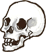 Clipart Totenkopf