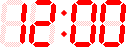 GIF-Bild Uhr im Pixel-Style
