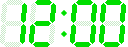 GIF-Bild Uhr im Pixel-Style
