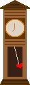 GIF-Bild Uhr im Pixel-Style
