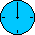 GIF-Bild Uhr im Pixel-Style